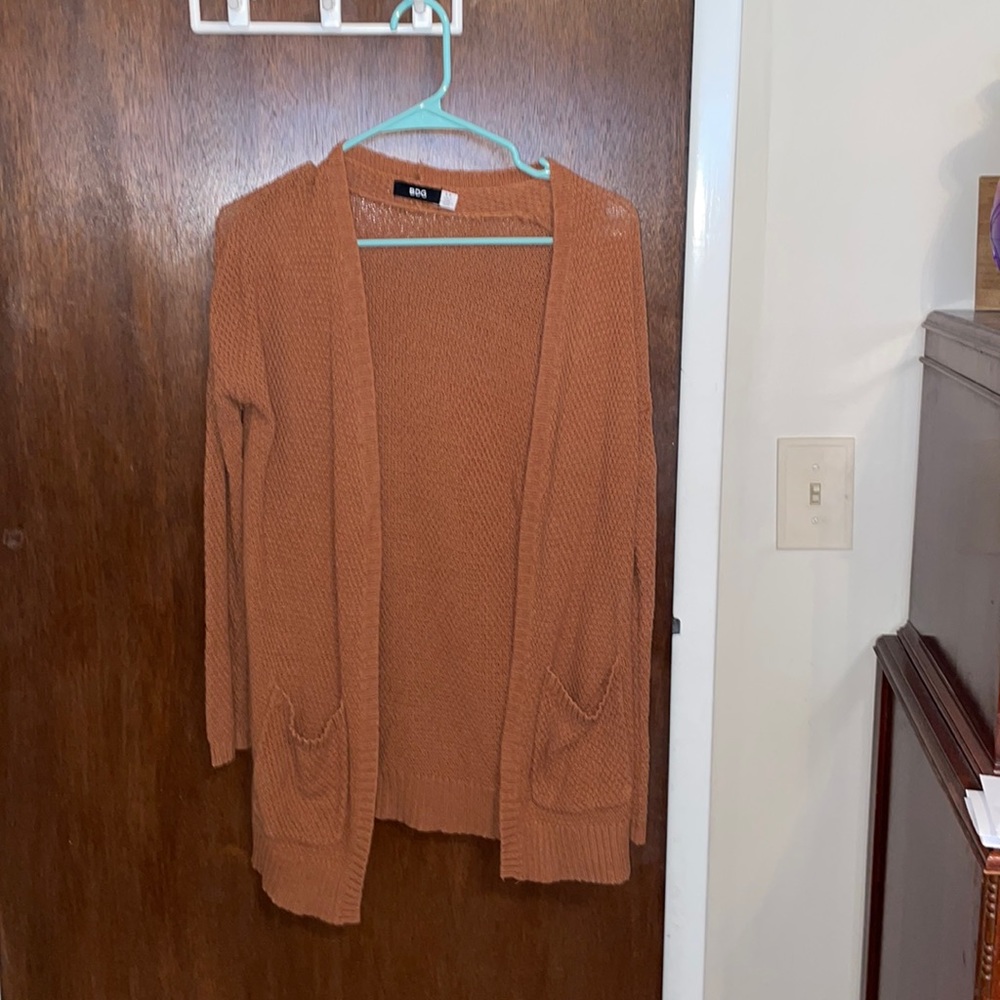 Brown cardigan